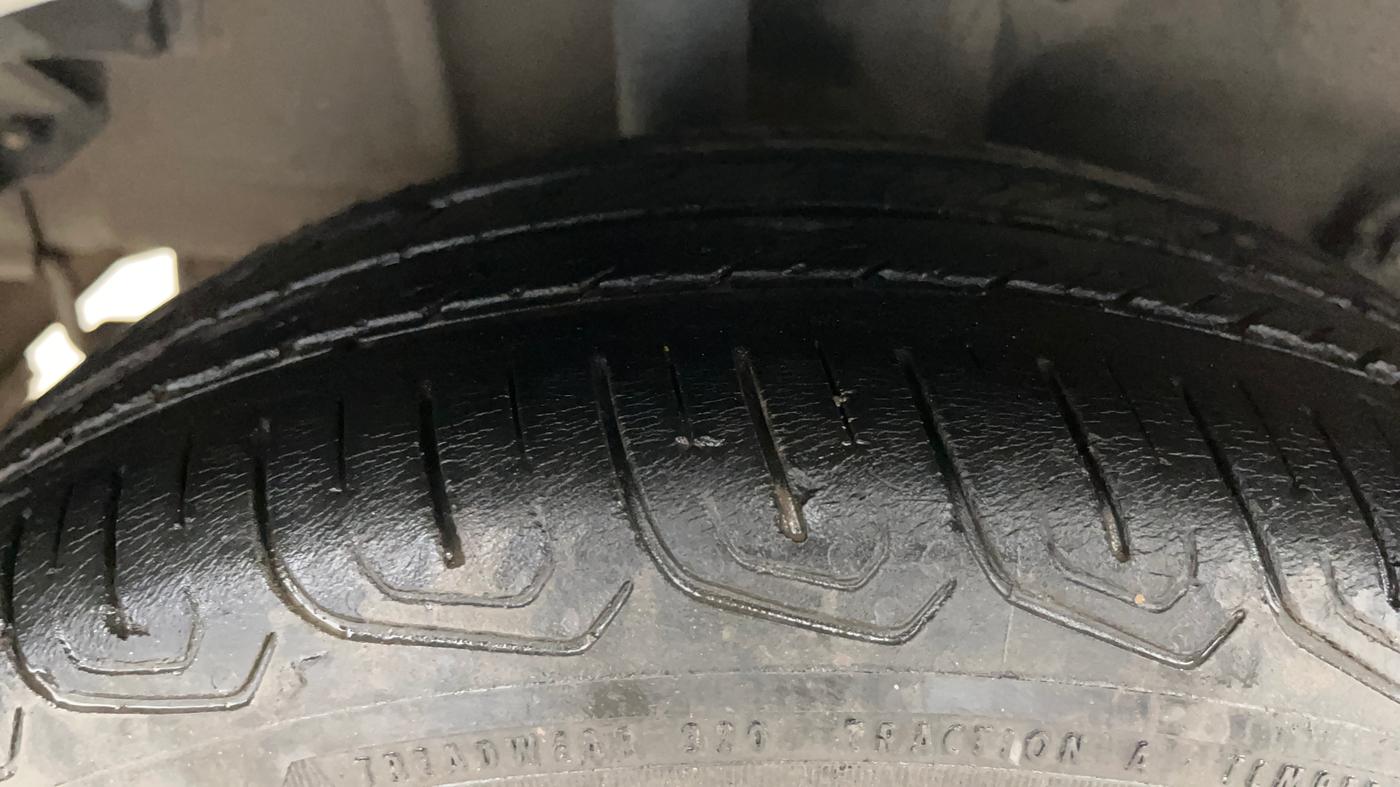 2021 Tata Tiago XTA PETROL, Petrol, Automatic, 39,004 km, Right Rear Tyre Tread