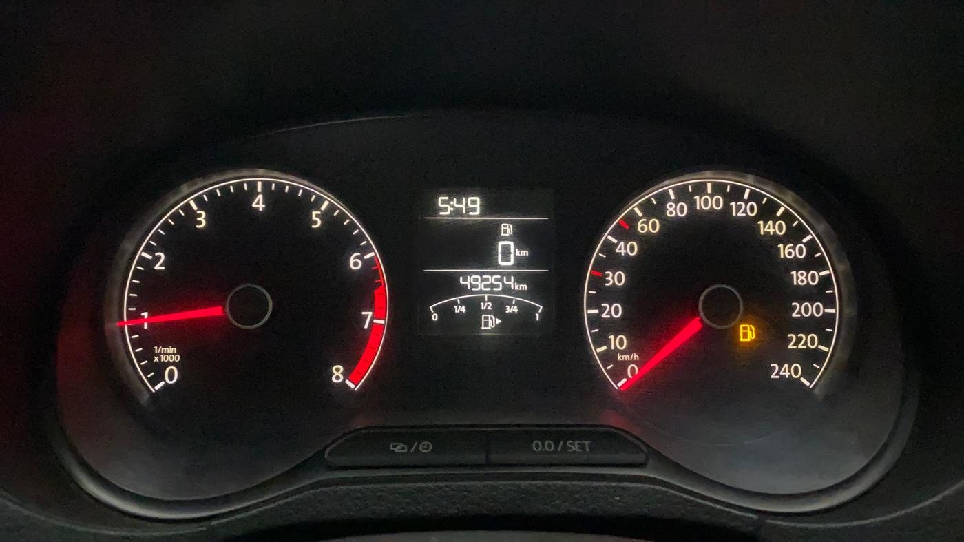 2019 Volkswagen Polo HIGHLINE PLUS 1.0 16 ALLOY, Petrol, Manual, 49,612 km, Odometer Image