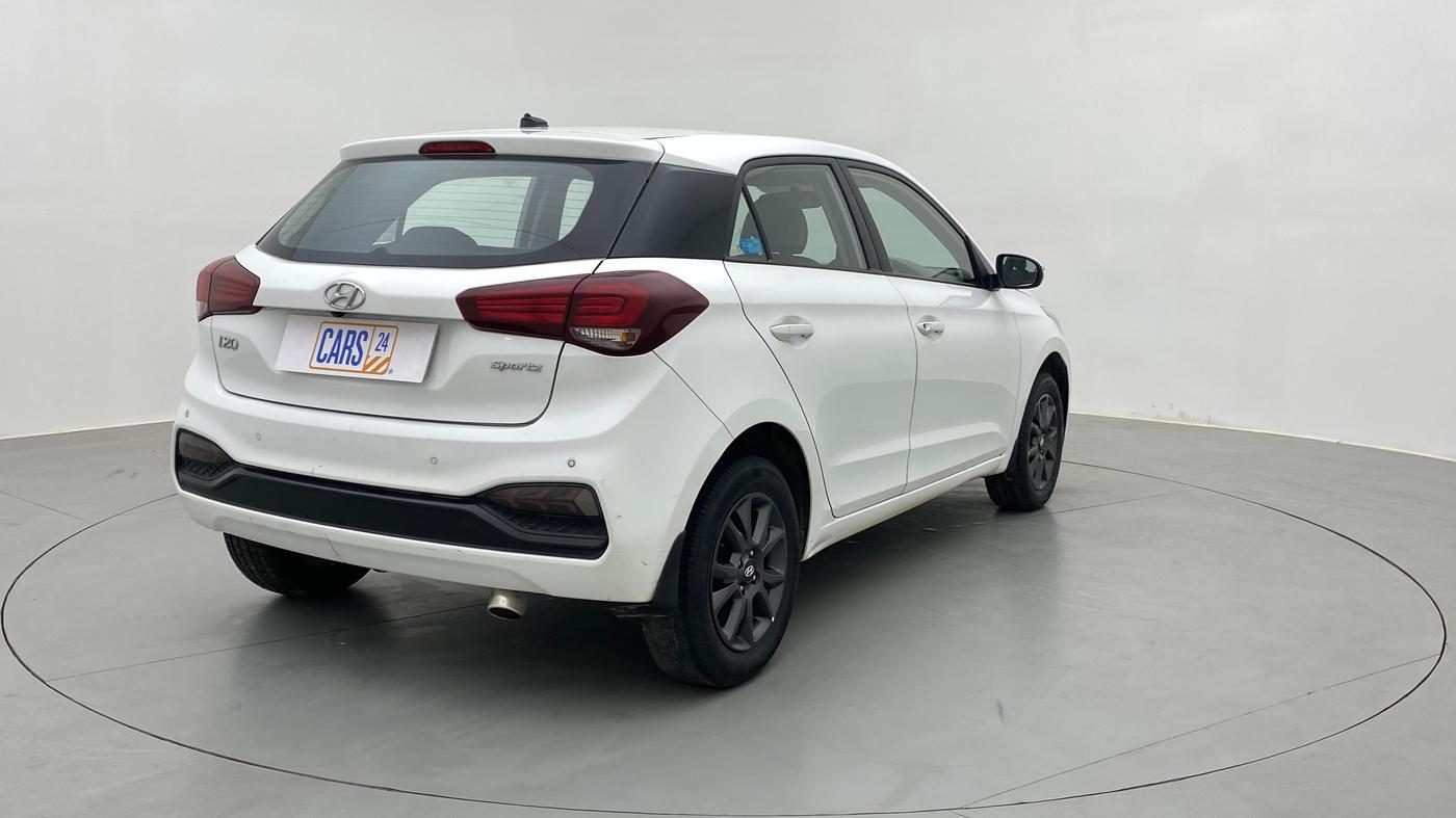 2019 Hyundai Elite i20 1.2 SPORTS PLUS VTVT, Petrol, Manual, 49,767 km, Right Back Diagonal