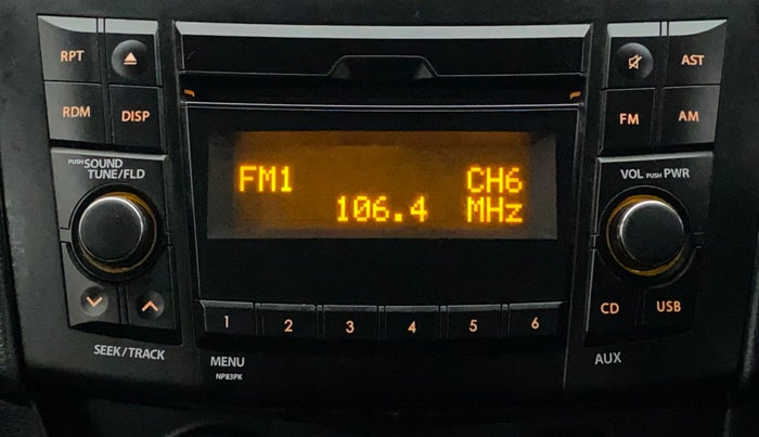 2015 Maruti Swift VXI, Petrol, Manual, 72,542 km, Infotainment System