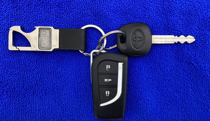 2021 Toyota YARIS J CVT, Petrol, Automatic, 3,590 km, Key Close Up