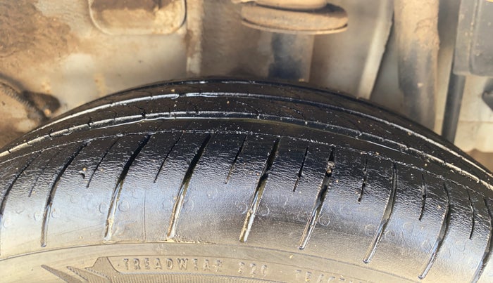 2019 Tata Tiago XZ PLUS PETROL, Petrol, Manual, 56,766 km, Left Rear Tyre Tread