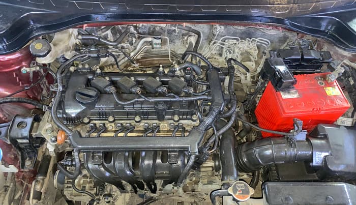 2020 KIA SONET HTK PLUS 1.2, Petrol, Manual, 1,36,014 km, Engine View