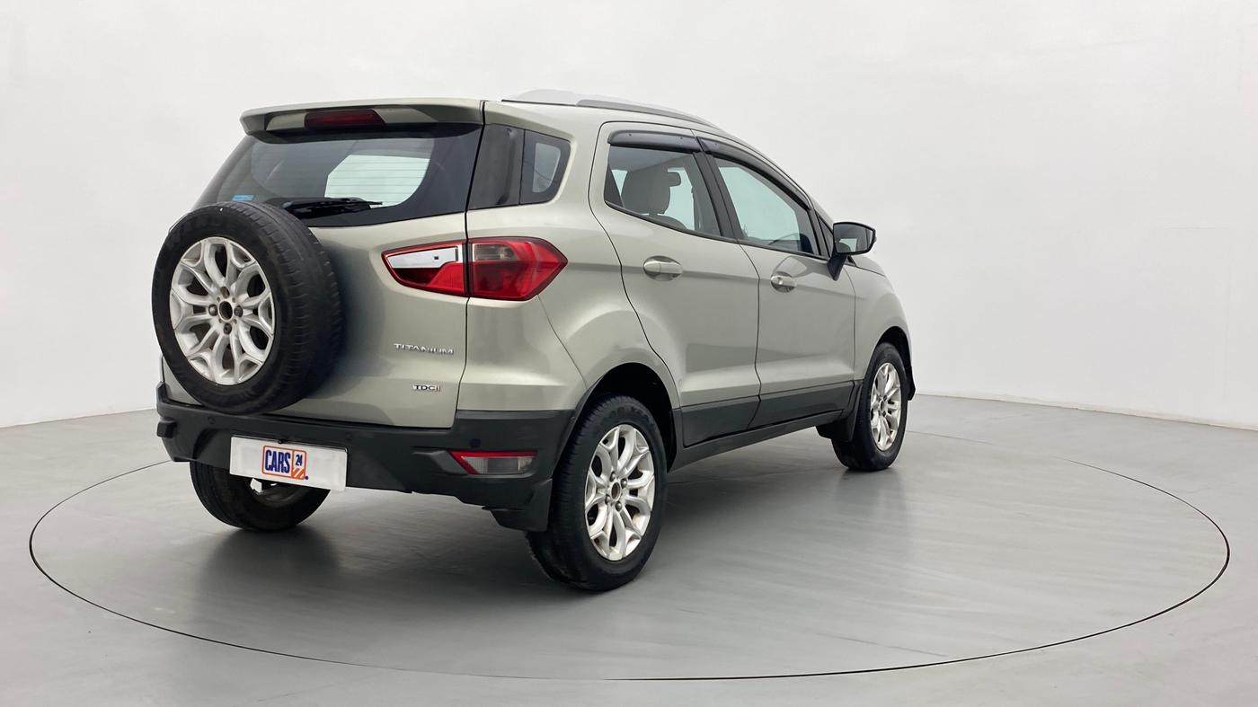 2014 Ford Ecosport 1.5TITANIUM TDCI, Diesel, Manual, 74,864 km, Right Back Diagonal