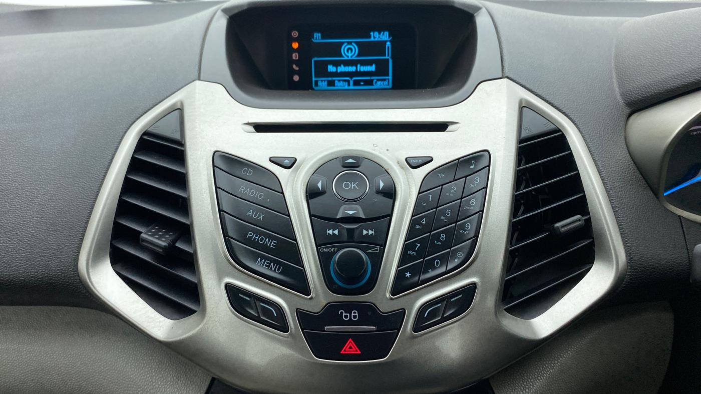 2014 Ford Ecosport 1.5TITANIUM TDCI, Diesel, Manual, 74,864 km, Infotainment System