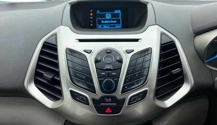 2014 Ford Ecosport 1.5TITANIUM TDCI, Diesel, Manual, 74,864 km, Infotainment System