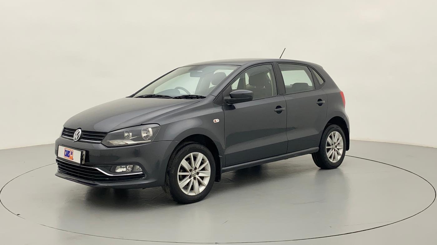 2015 Volkswagen Polo HIGHLINE1.5L DIESEL, Diesel, Manual, 1,41,390 km, Left Front Diagonal