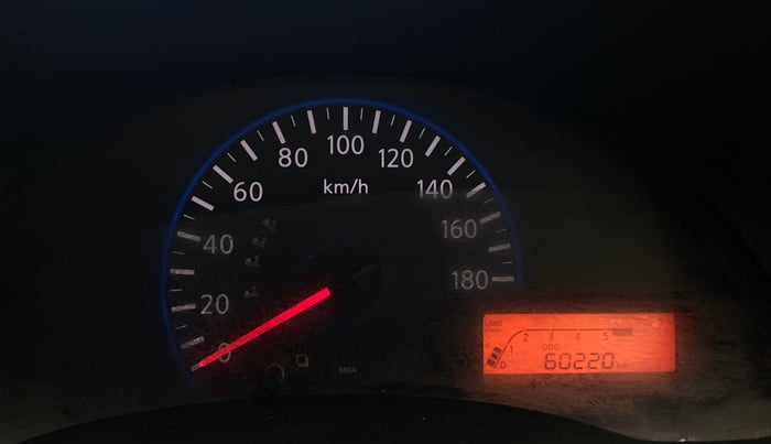 2015 Datsun Go Plus T, Petrol, Manual, 60,217 km, Odometer Image