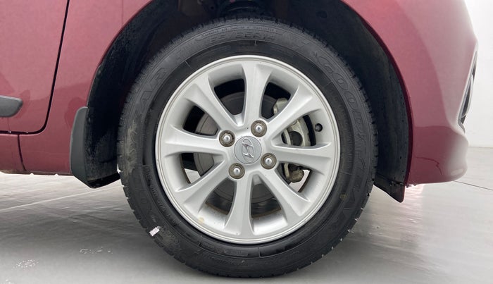 2015 Hyundai Grand i10 ASTA 1.2 KAPPA VTVT, Petrol, Manual, 13,032 km, Right Front Wheel