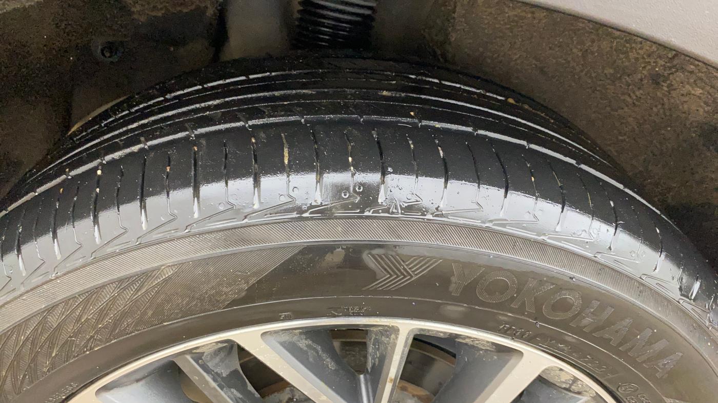 2021 Hyundai Tucson GLS 2WD AT PETROL, Petrol, Automatic, 83,851 km, Right Rear Tyre Tread
