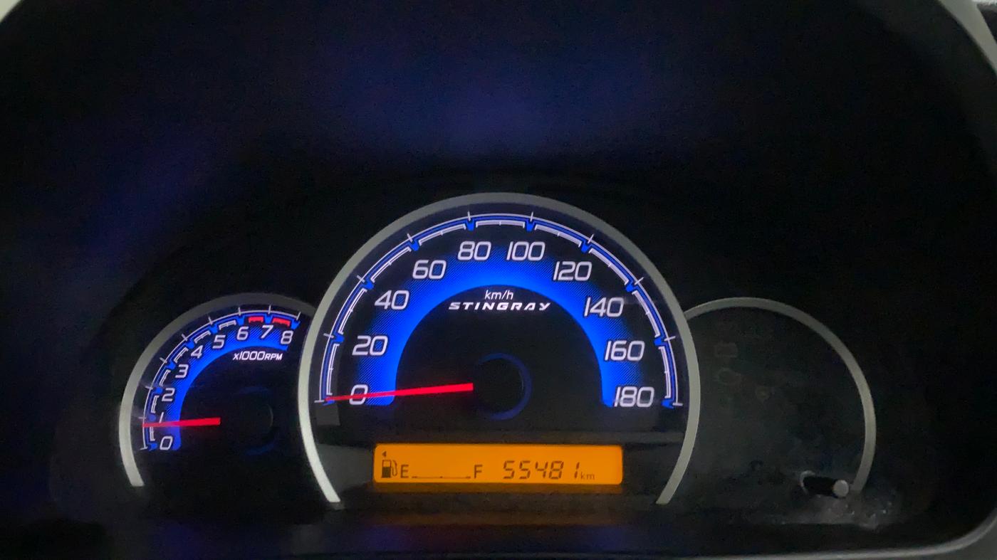 2013 Maruti Wagon R Stingray VXI, Petrol, Manual, 55,590 km, Odometer Image
