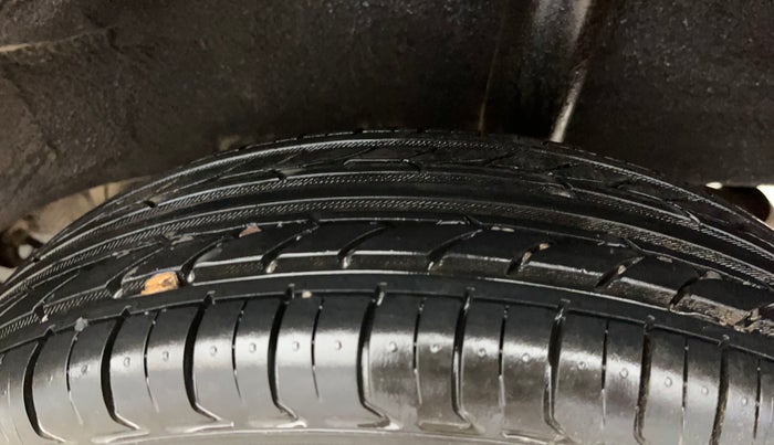 2017 Datsun Redi Go S 1.0, Petrol, Manual, 45,763 km, Left Rear Tyre Tread