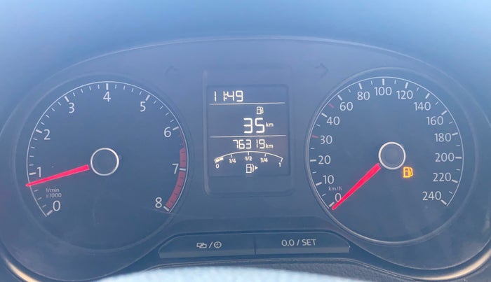 2016 Volkswagen Polo HIGHLINE1.2L, Petrol, Manual, 76,285 km, Odometer Image