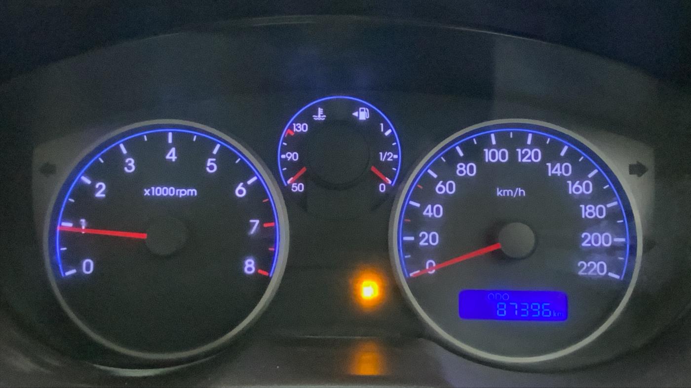 2011 Hyundai i20 MAGNA O 1.2, Petrol, Manual, 87,835 km, Odometer Image