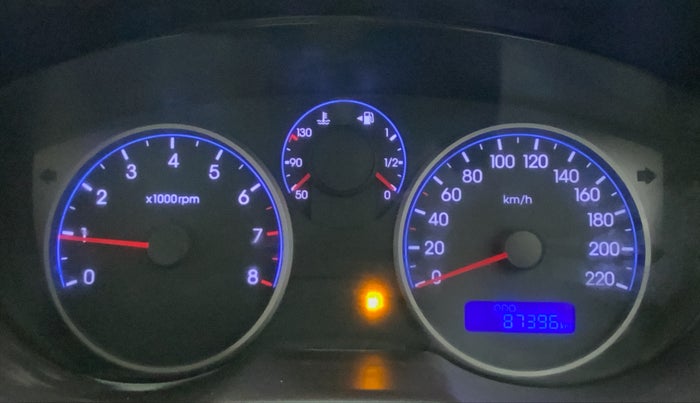 2011 Hyundai i20 MAGNA O 1.2, Petrol, Manual, 87,835 km, Odometer Image