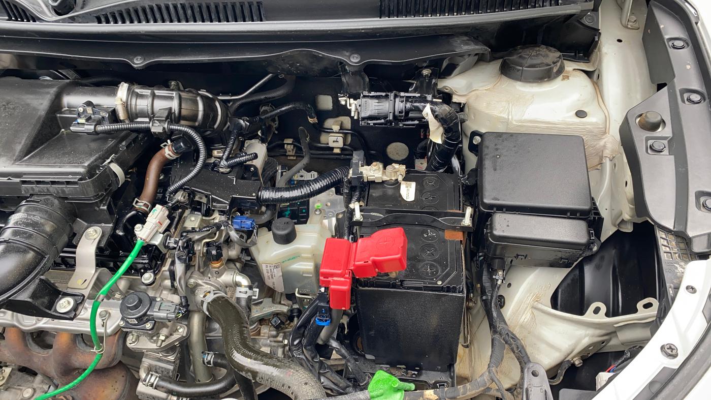 2023 Maruti FRONX DELTA PLUS 1.2L AGS, Petrol, Automatic, 48,912 km, Engine View - Left