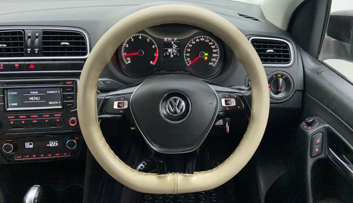 2014 Volkswagen Polo GT TSI AT, Petrol, Automatic, 41,979 km, Steering Wheel Close Up