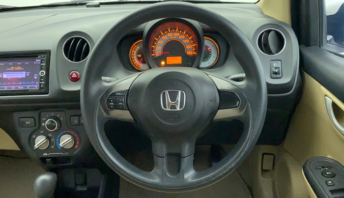 2014 Honda Brio VX AT, Petrol, Automatic, 63,822 km, Steering Wheel Close Up