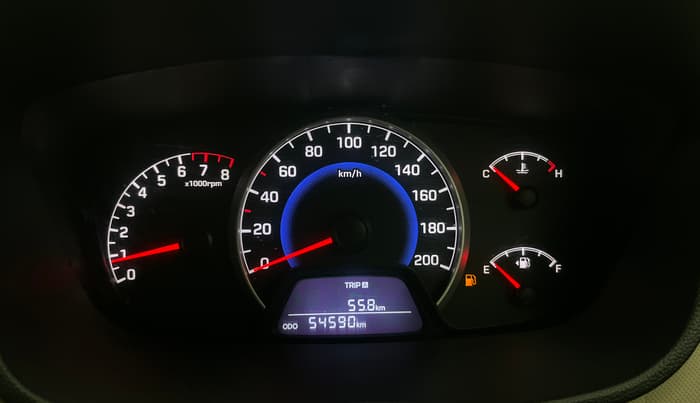 2017 Hyundai Grand i10 SPORTZ (O) 1.2 KAPPA VTVT, Petrol, Manual, 54,543 km, Odometer Image