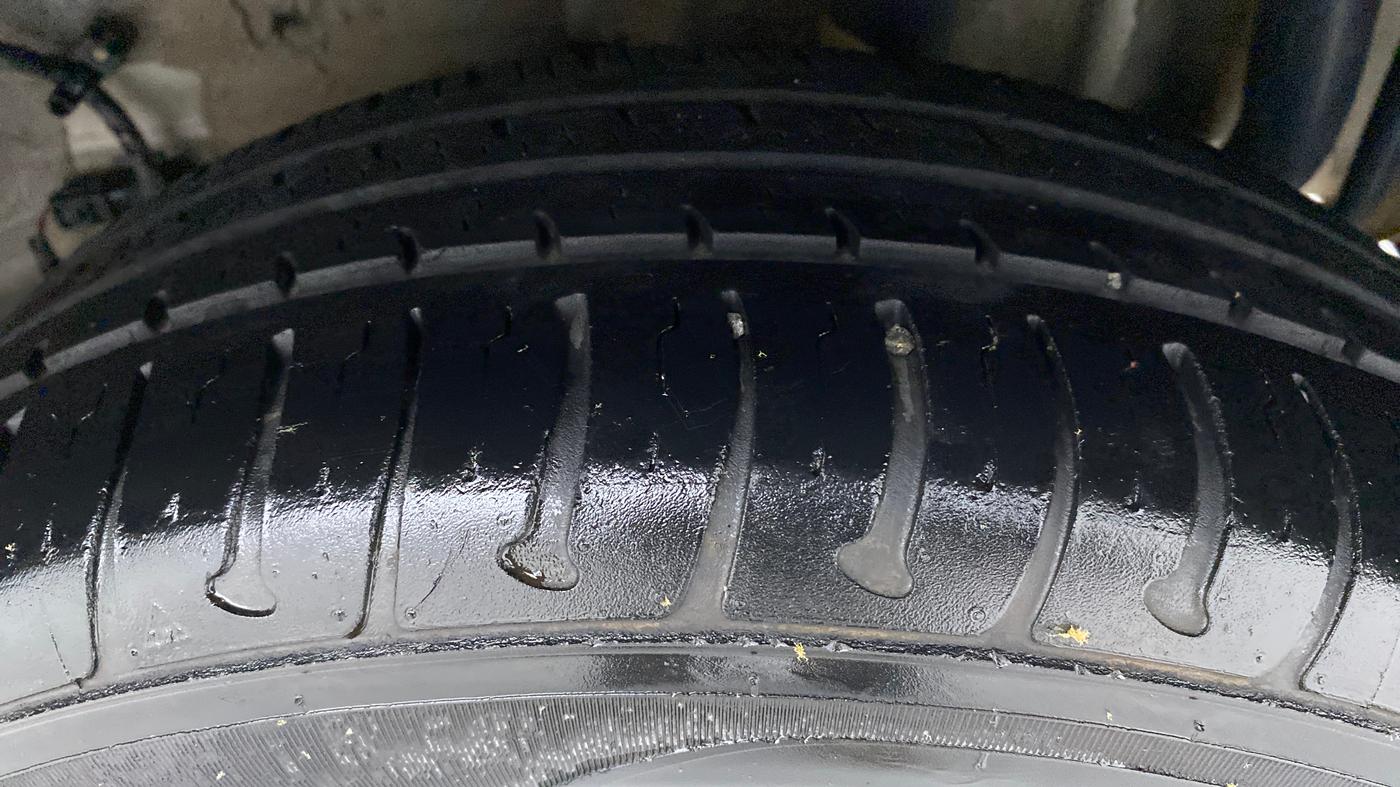 2019 Tata Tiago XT 1.2 REVOTRON, Petrol, Manual, 19,586 km, Left Rear Tyre Tread