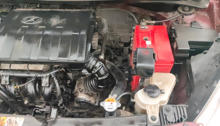 2015 Hyundai Grand i10 SPORTZ 1.2 KAPPA VTVT, Petrol, Manual, 1,38,176 km, Engine View - Left