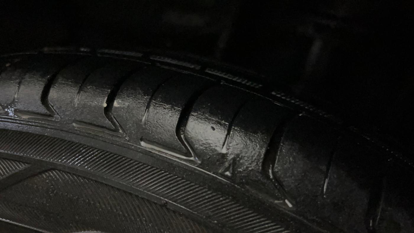 2022 Tata Tiago XM CNG, CNG, Manual, 84,677 km, Left Rear Tyre Tread