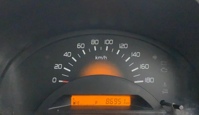 2016 Maruti Wagon R 1.0 LXI CNG, CNG, Manual, 87,498 km, Odometer Image