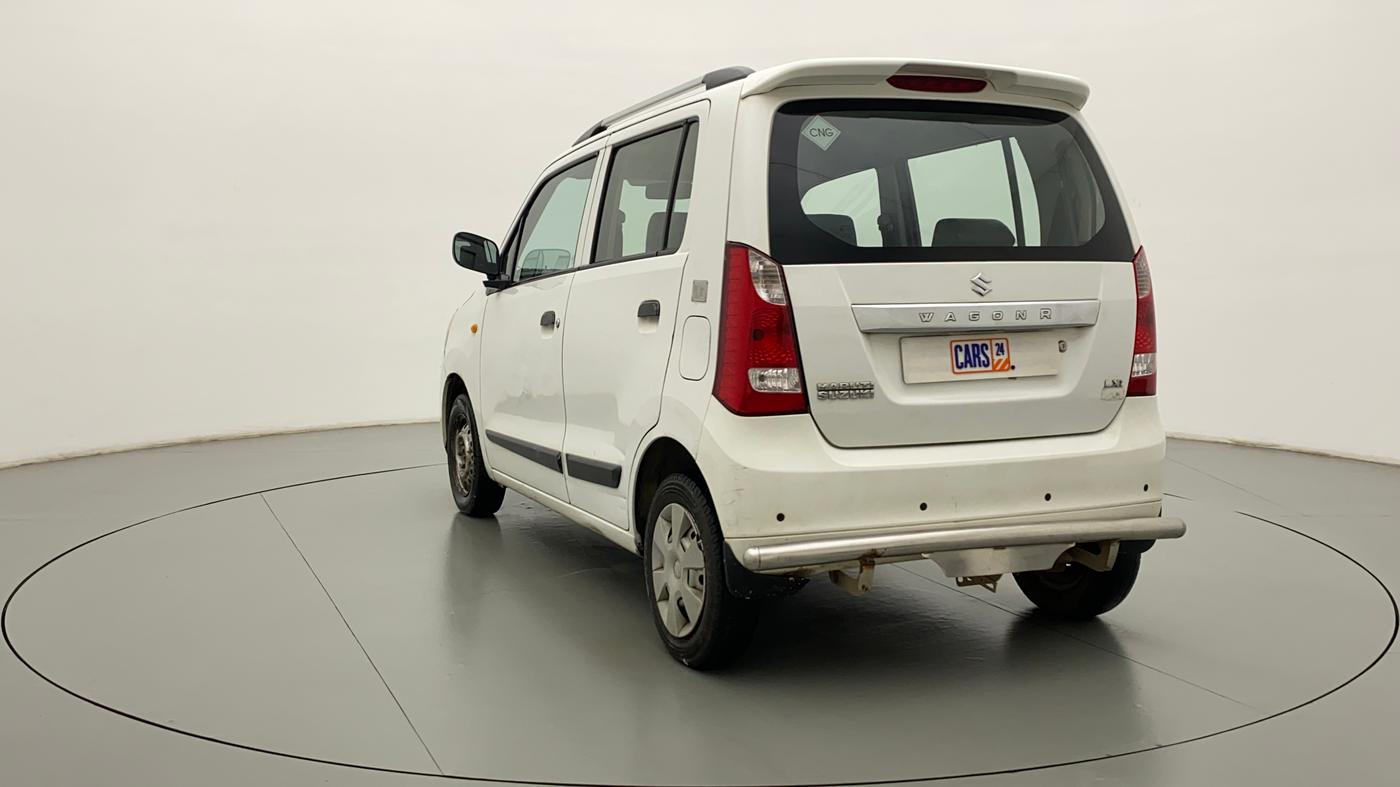 2016 Maruti Wagon R 1.0 LXI CNG, CNG, Manual, 87,498 km, Left Back Diagonal