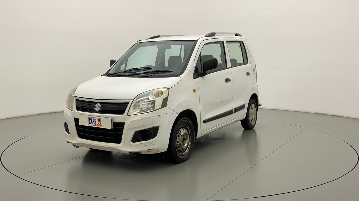 2016 Maruti Wagon R 1.0 LXI CNG, CNG, Manual, 87,498 km, Left Front Diagonal