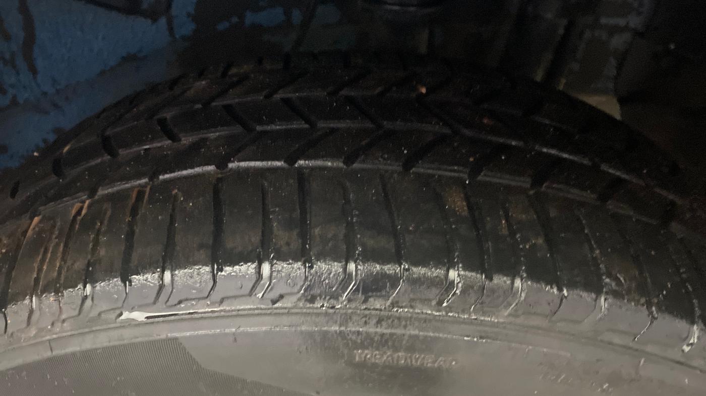 2018 Tata NEXON XZ PLUS PETROL, Petrol, Manual, 84,572 km, Left Rear Tyre Tread