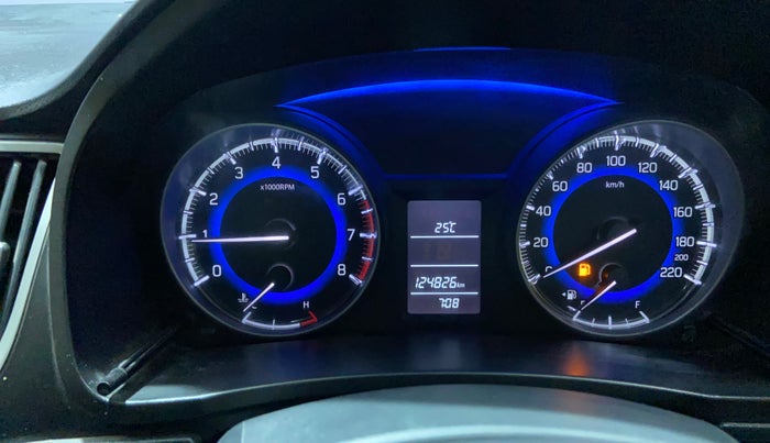 2017 Maruti Baleno DELTA PETROL 1.2, CNG, Manual, 1,24,815 km, Odometer Image
