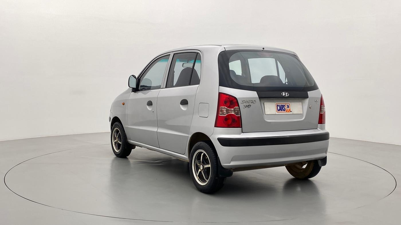 2013 Hyundai Santro Xing GL PLUS, Petrol, Manual, 72,677 km, Left Back Diagonal