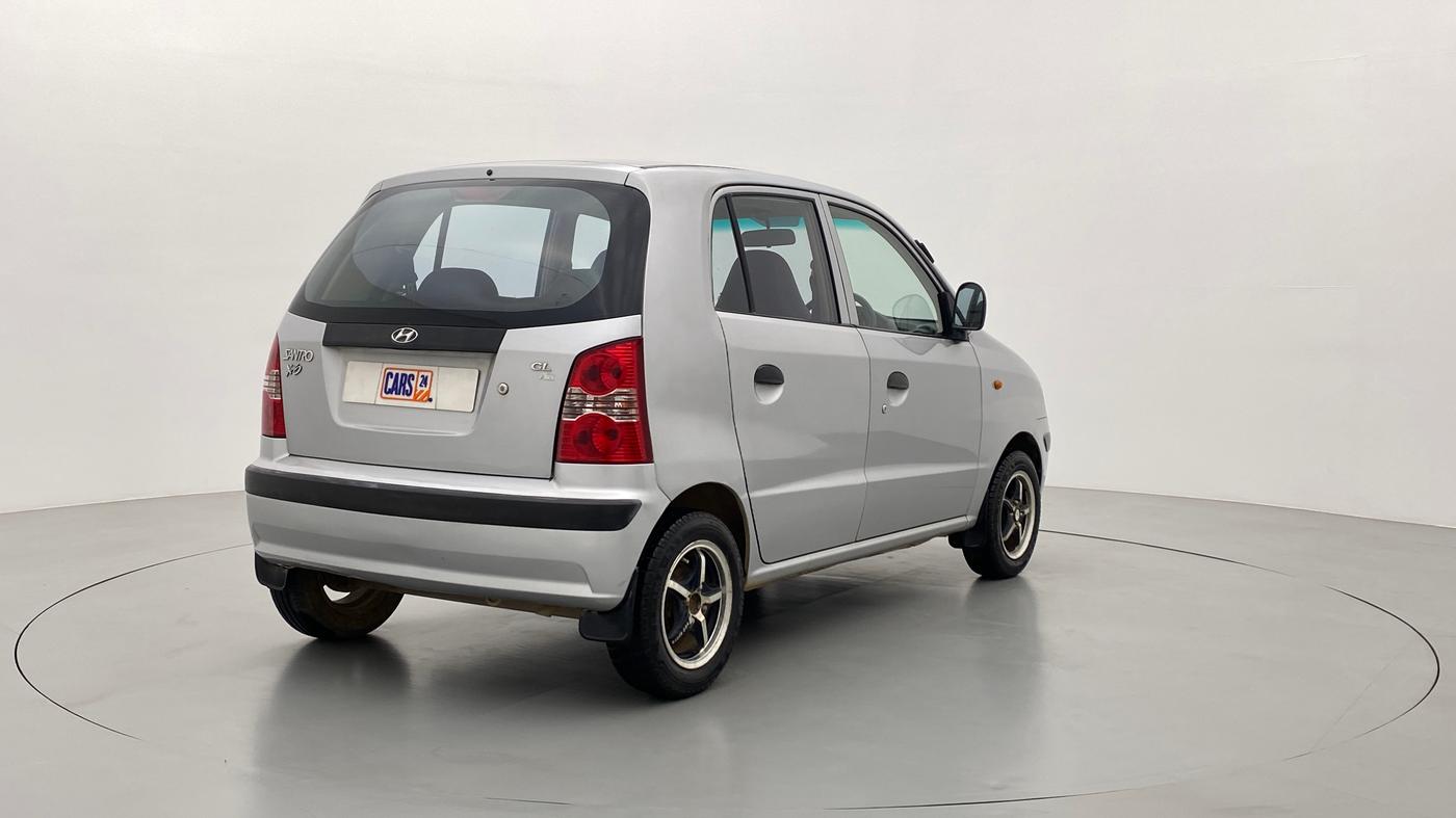 2013 Hyundai Santro Xing GL PLUS, Petrol, Manual, 72,677 km, Right Back Diagonal