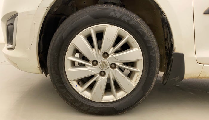2015 Maruti Swift ZDI, Diesel, Manual, 1,34,650 km, Left Front Wheel