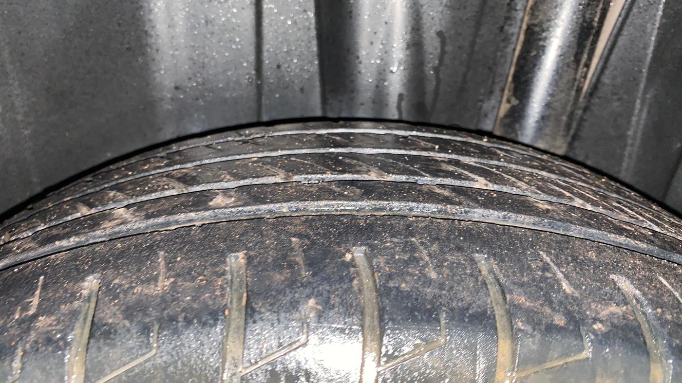 2022 Maruti S Cross ZETA 1.5, Petrol, Manual, 20,371 km, Left Rear Tyre Tread
