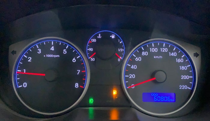 2013 Hyundai i20 SPORTZ 1.2, Petrol, Manual, 60,806 km, Odometer Image