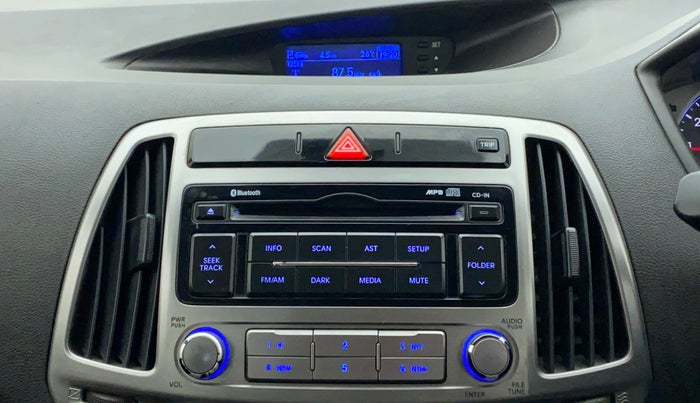 2013 Hyundai i20 SPORTZ 1.2, Petrol, Manual, 60,806 km, Infotainment System