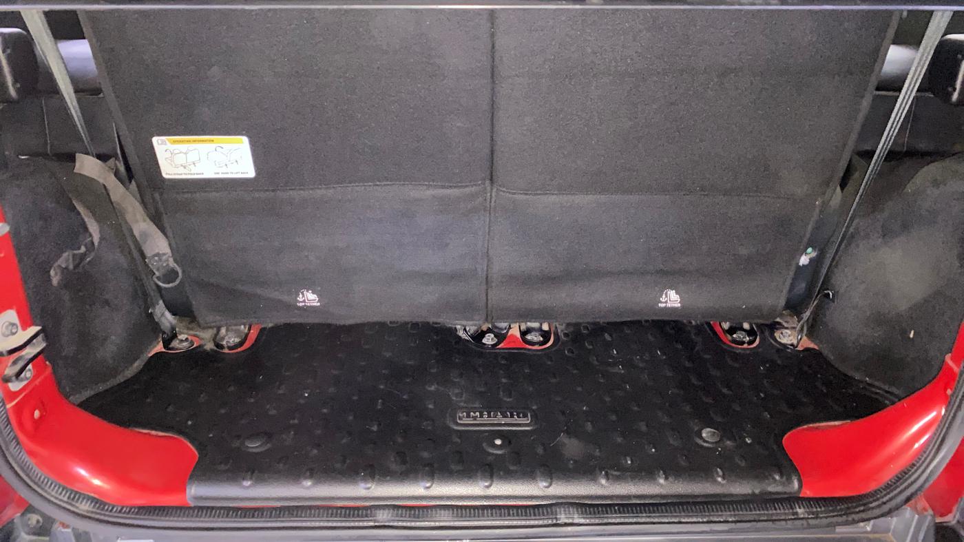 2021 Mahindra Thar LX  P 4WD AT CONVERTIBLE, Petrol, Automatic, 32,876 km, Boot Inside