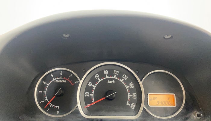 2013 Maruti Alto K10 VXI, Petrol, Manual, 33,983 km, Odometer Image