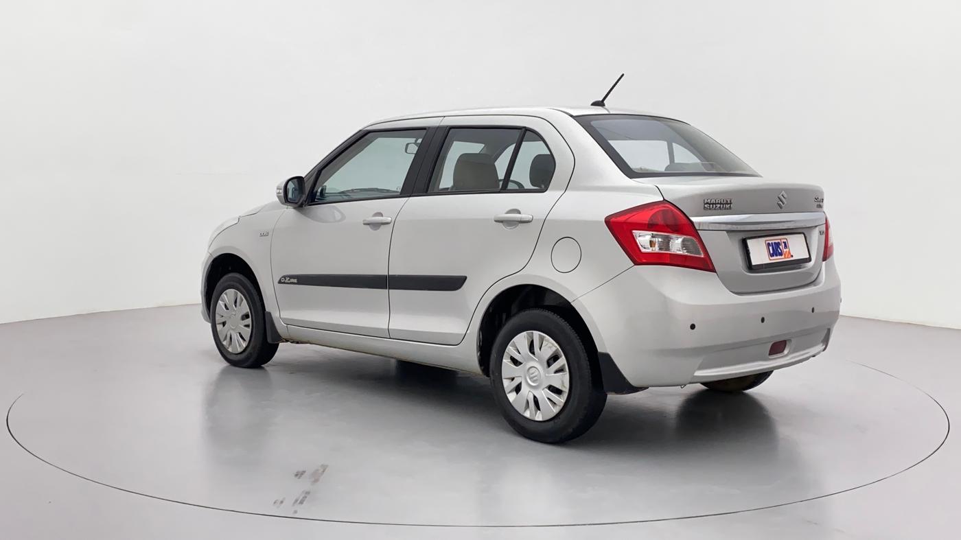 2012 Maruti Swift Dzire VDI BS IV, Diesel, Manual, 1,30,737 km, Left Back Diagonal (45- Degree) View