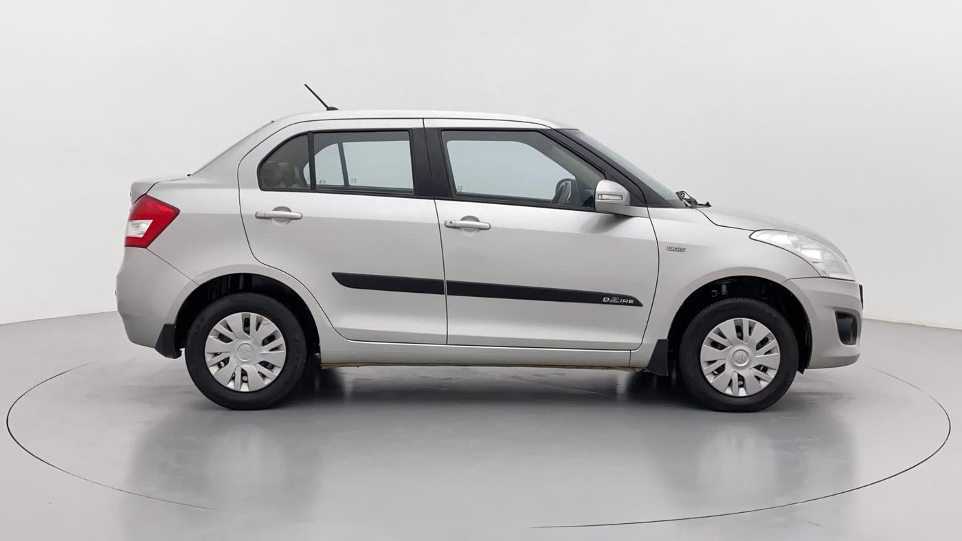2012 Maruti Swift Dzire VDI BS IV, Diesel, Manual, 1,30,737 km, Right Side View