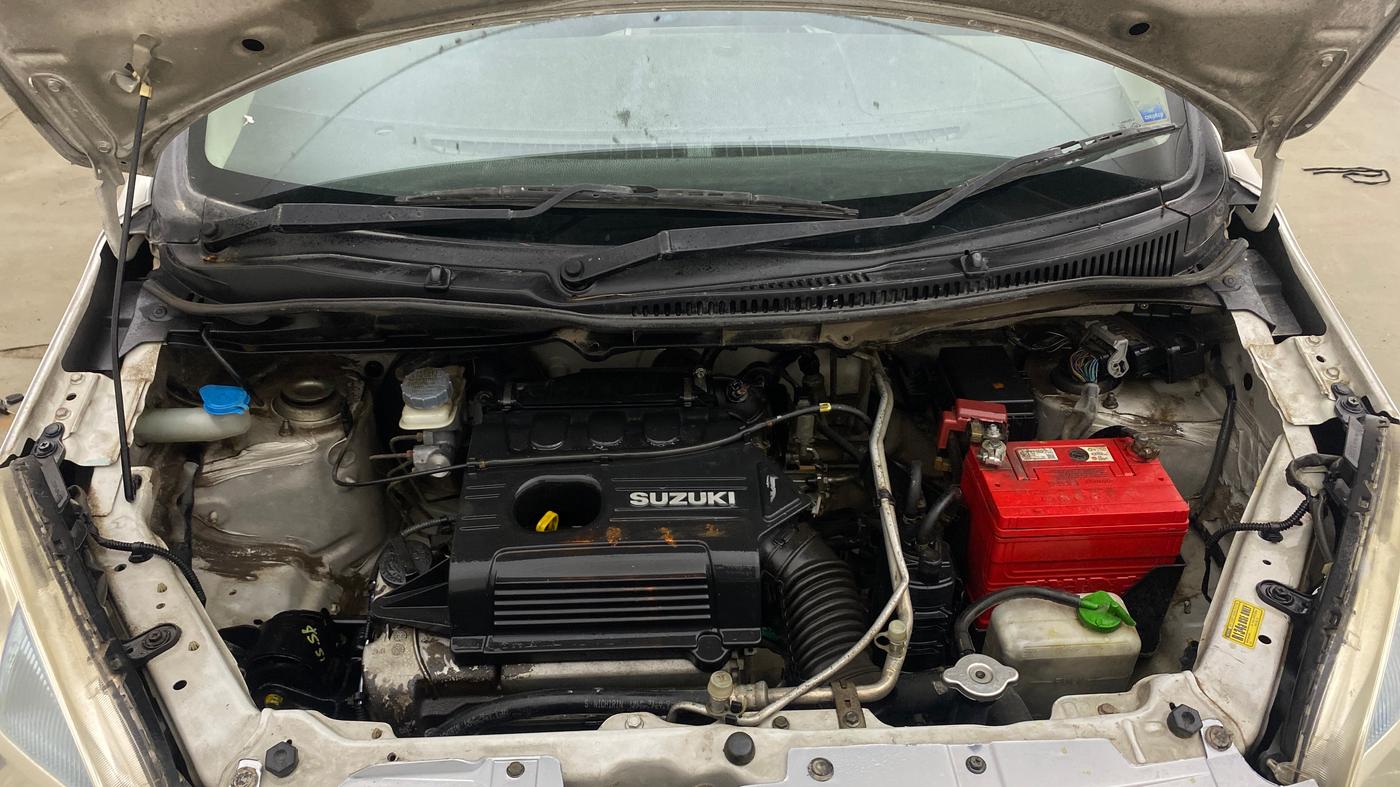 2013 Maruti Wagon R 1.0 LXI, Petrol, Manual, 56,923 km, Engine View