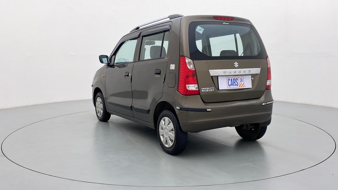2017 Maruti Wagon R 1.0 LXI CNG, CNG, Manual, 72,674 km, Left Back Diagonal