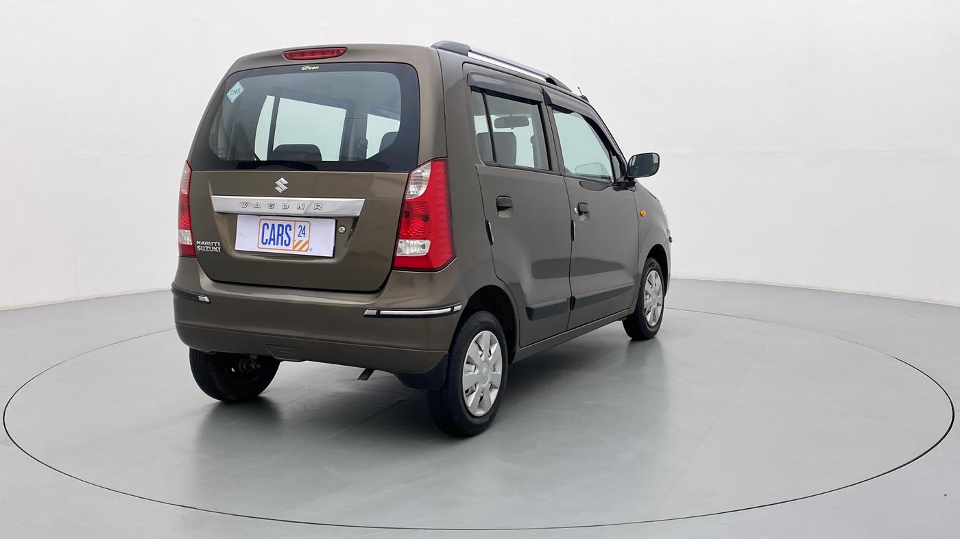 2017 Maruti Wagon R 1.0 LXI CNG, CNG, Manual, 72,674 km, Right Back Diagonal