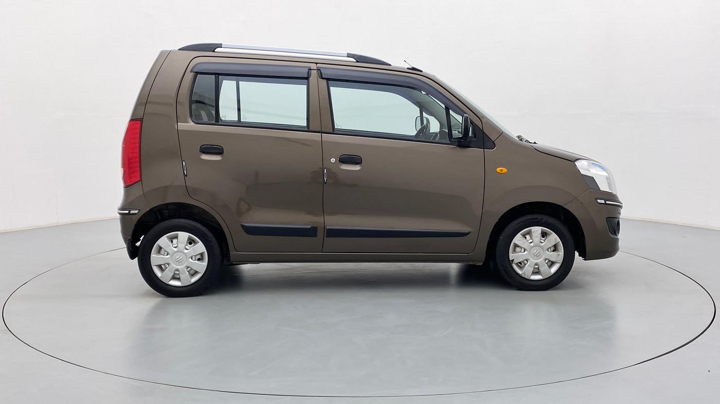 2017 Maruti Wagon R 1.0 LXI CNG, CNG, Manual, 72,674 km, Right Side View