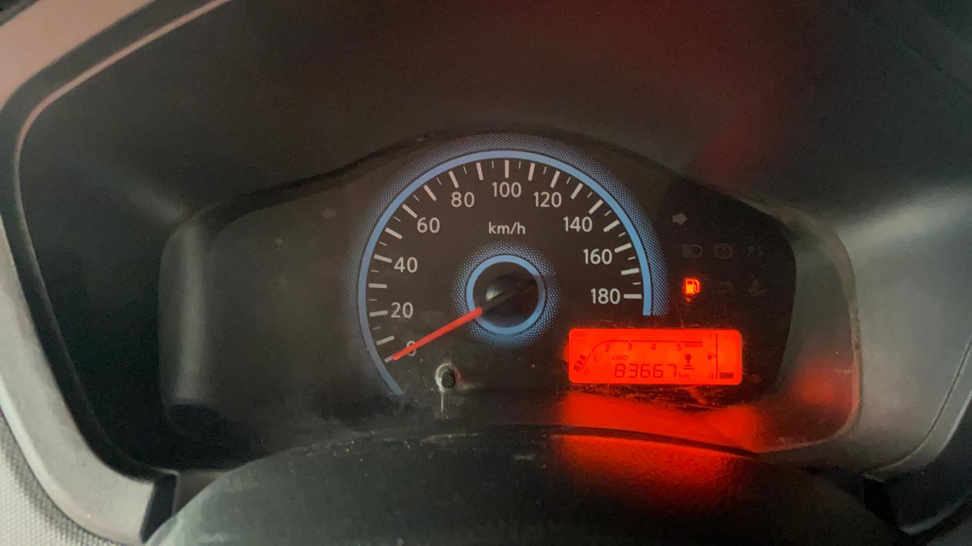 2019 Datsun Redi Go S, Petrol, Manual, 83,650 km, Odometer Image