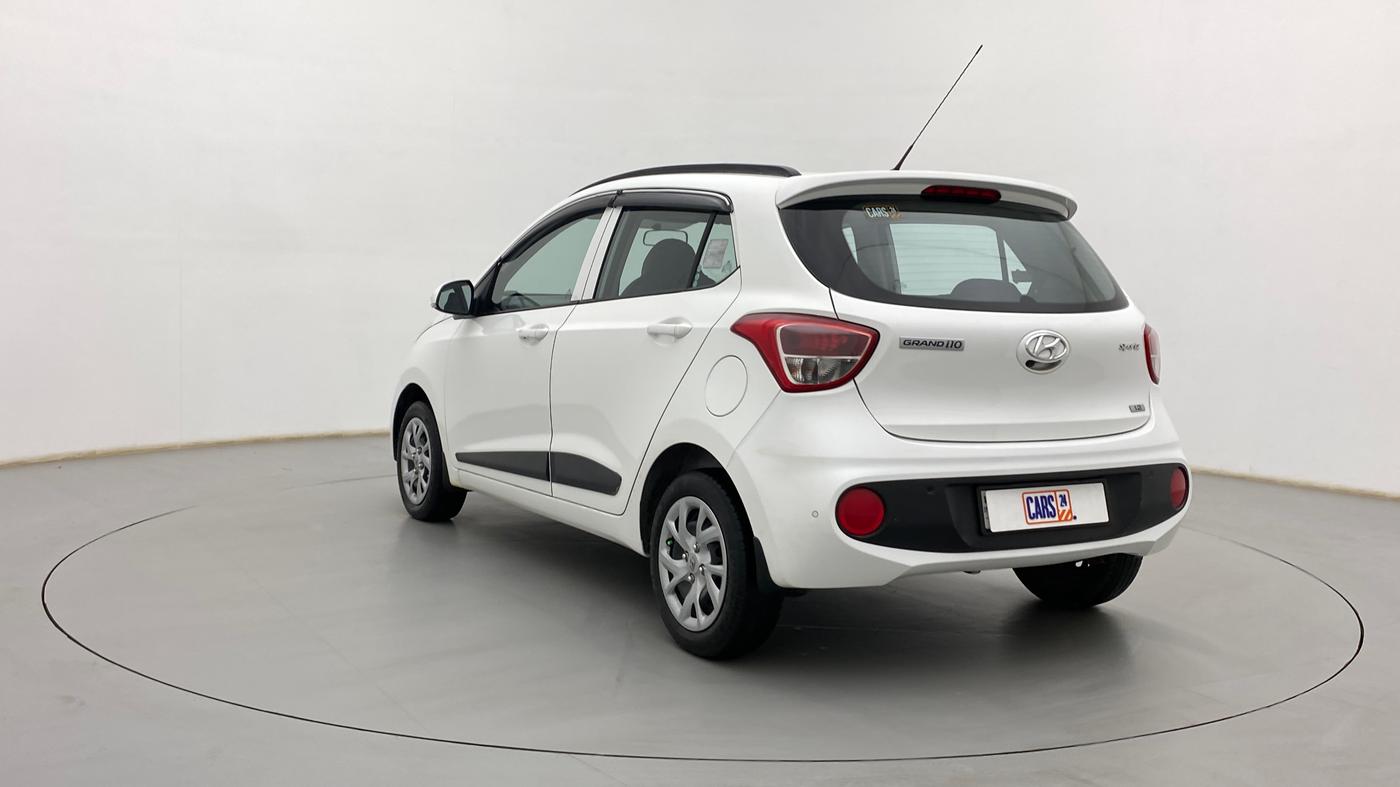 2019 Hyundai Grand i10 SPORTZ 1.2 KAPPA VTVT, Petrol, Manual, 49,973 km, Left Back Diagonal