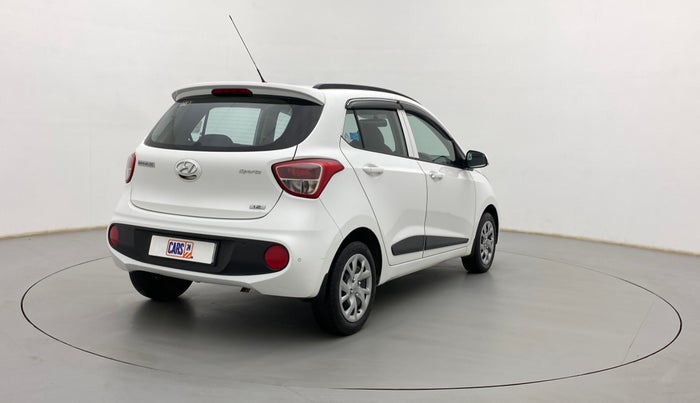 2019 Hyundai Grand i10 SPORTZ 1.2 KAPPA VTVT, Petrol, Manual, 49,973 km, Right Back Diagonal
