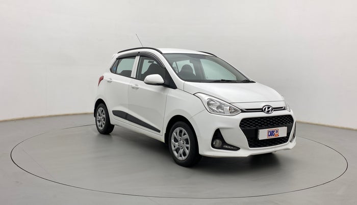 2019 Hyundai Grand i10 SPORTZ 1.2 KAPPA VTVT, Petrol, Manual, 49,973 km, Right Front Diagonal