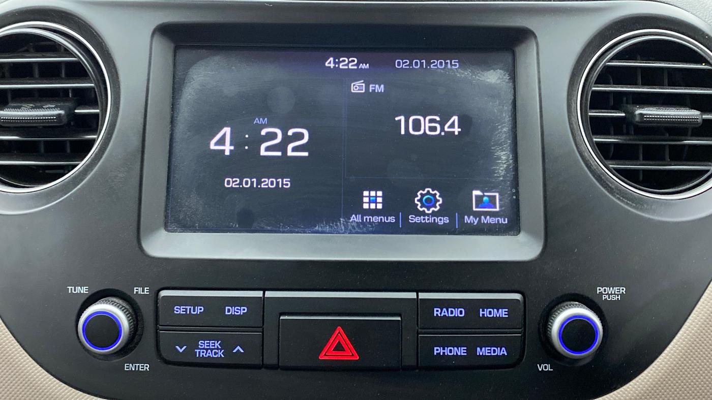 2019 Hyundai Grand i10 SPORTZ 1.2 KAPPA VTVT, Petrol, Manual, 49,973 km, Infotainment System
